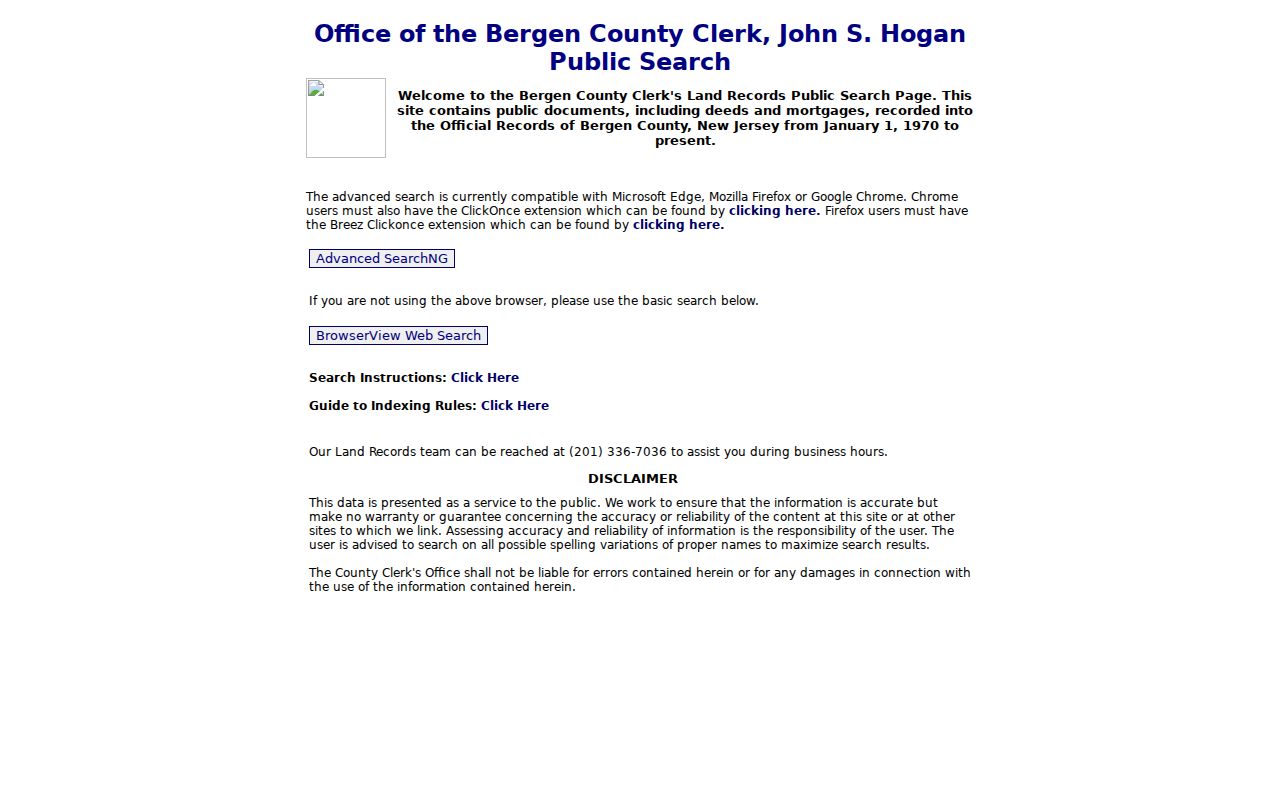 Englewood previous residents deed-chain research in Bergen land records